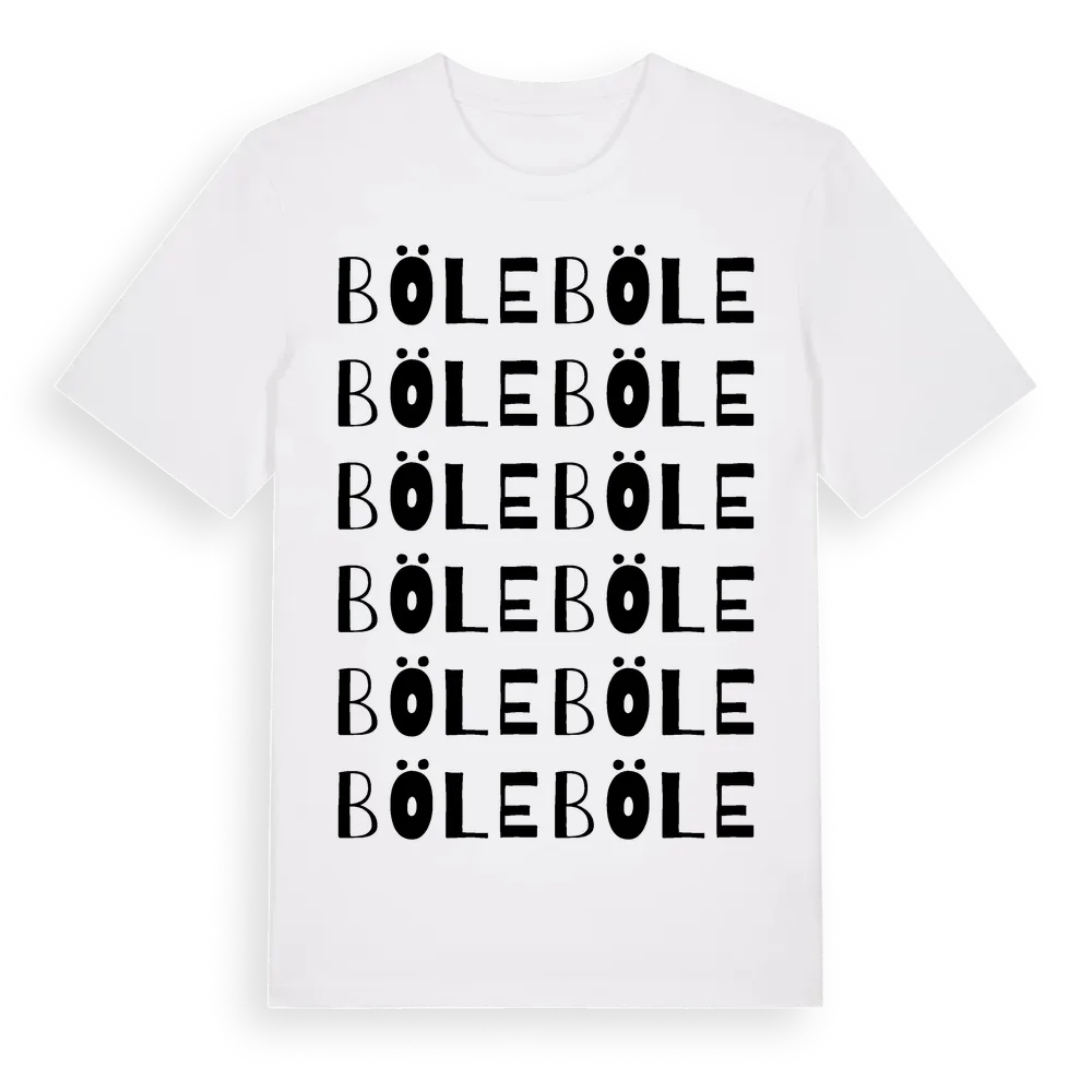 Böle ordlek t-shirt i miljö