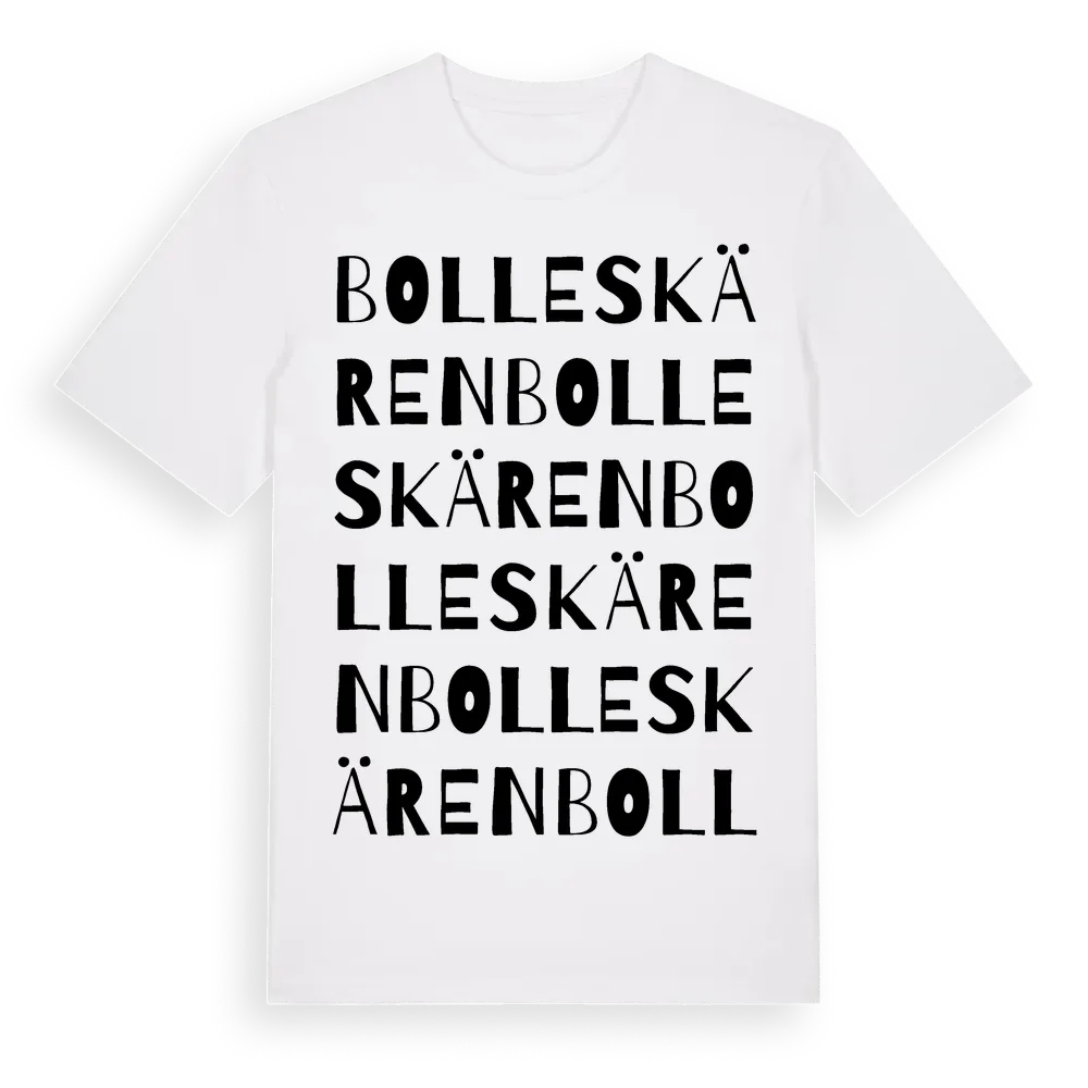 Bolleskären ordlek t-shirt i miljö