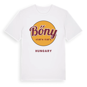 Bőny cirkel t-shirt – ekologisk bomull t-shirt från Pinshirt