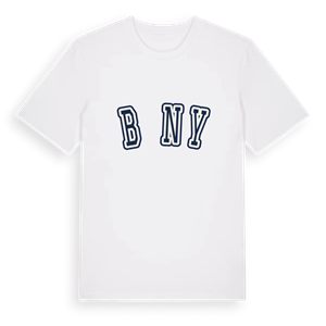 Bőny college t-shirt – ekologisk bomull t-shirt från Pinshirt