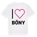 Jag älskar Bőny t-shirt stort tryck