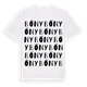Bőny ordlek t-shirt