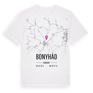 Bonyhád karta t-shirt – ekologisk bomull t-shirt från Pinshirt