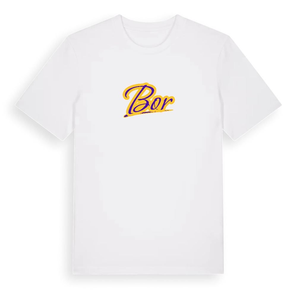 Bor baseball t-shirt – White, i miljö