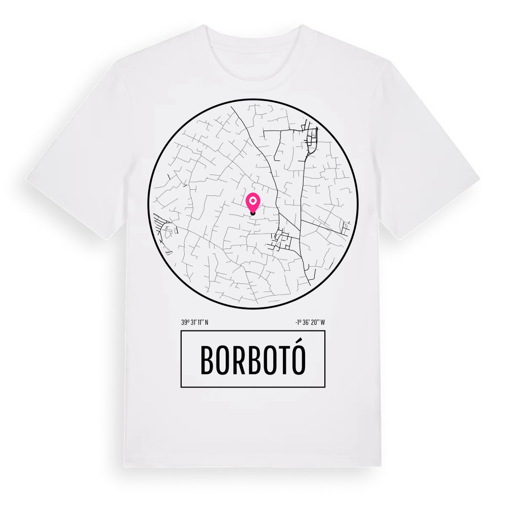 Borbotó t-shirt – White, i miljö