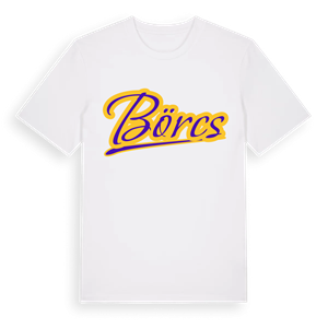 Börcs baseball t-shirt – ekologisk bomull t-shirt från Pinshirt