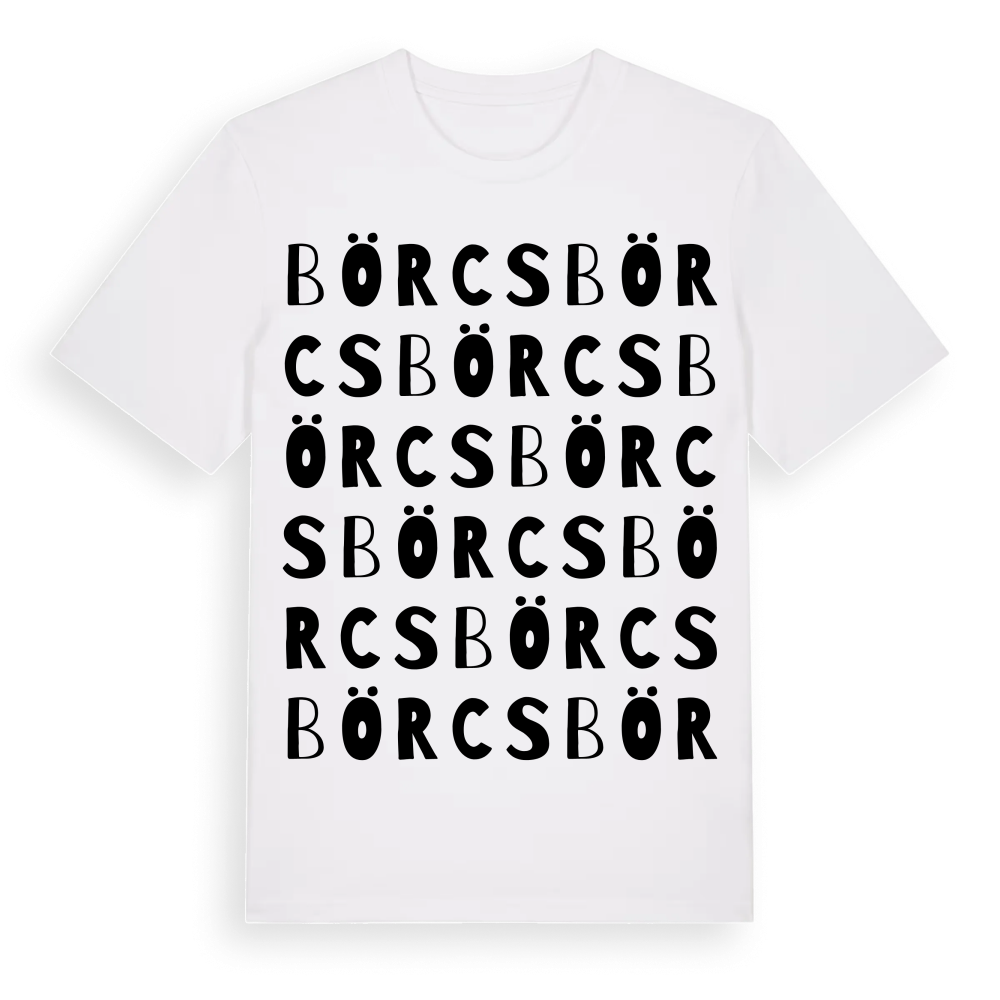 Börcs ordlek t-shirt – White, i miljö
