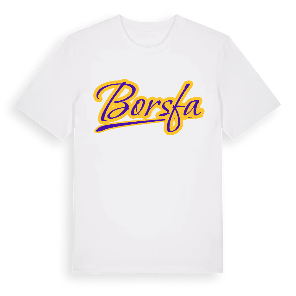 Borsfa baseball t-shirt – White, i miljö