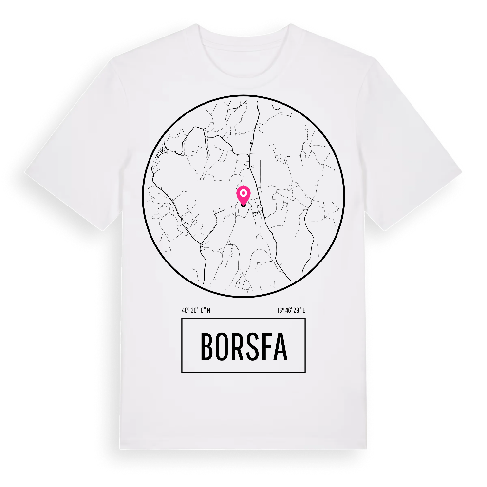 Borsfa t-shirt – White, i miljö