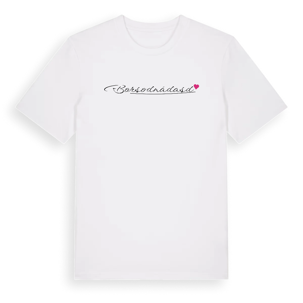 Borsodnádasd hjärta t-shirt – White, i miljö