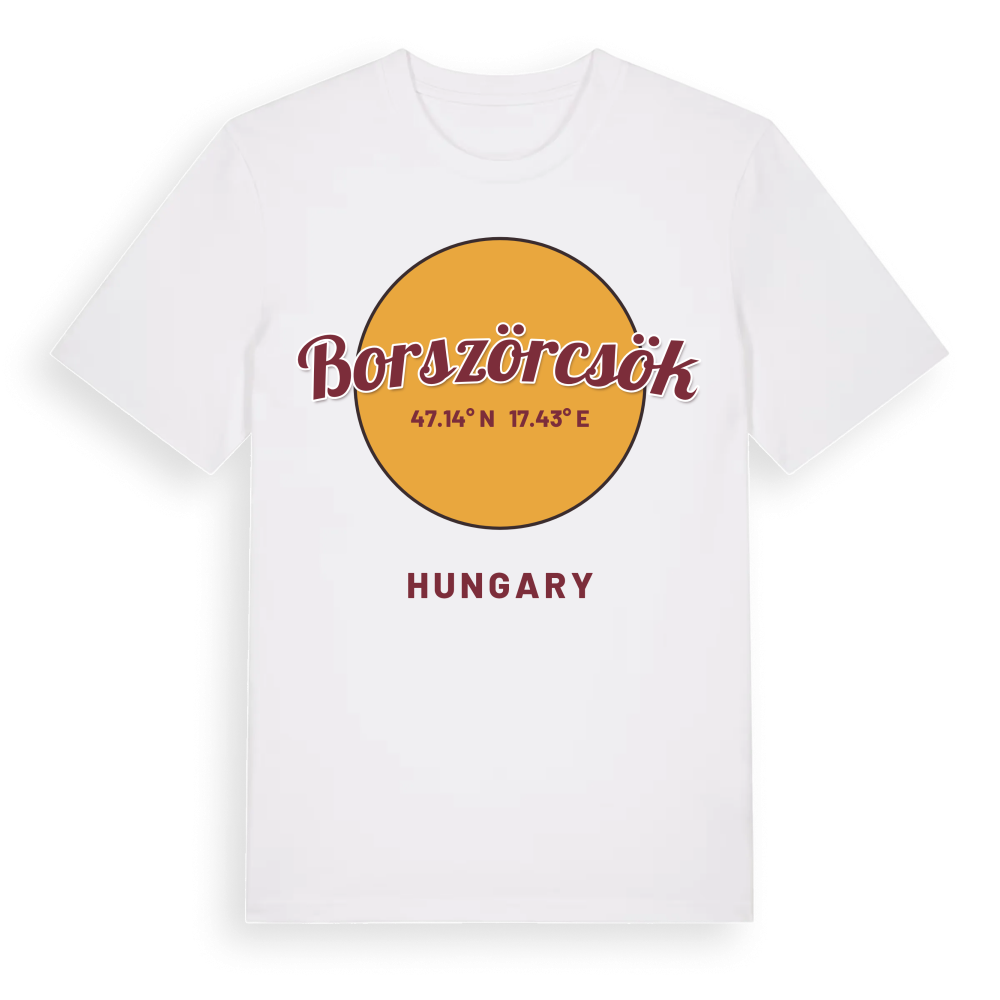 Borszörcsök cirkel t-shirt – White, i miljö