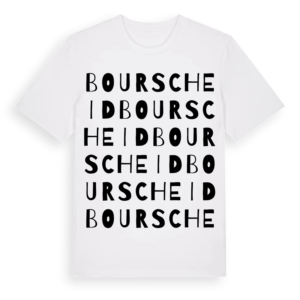 Bourscheid ordlek t-shirt – White, i miljö