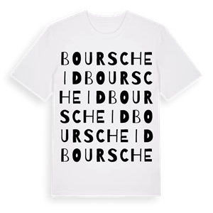 Bourscheid ordlek t-shirt – ekologisk bomull t-shirt från Pinshirt