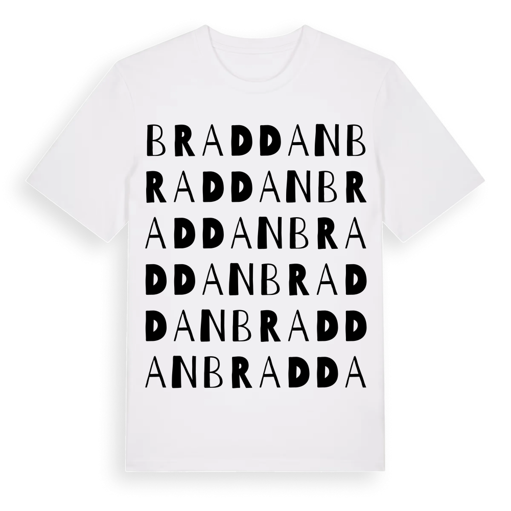 Braddan ordlek t-shirt – White, i miljö
