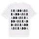 Braddan ordlek t-shirt