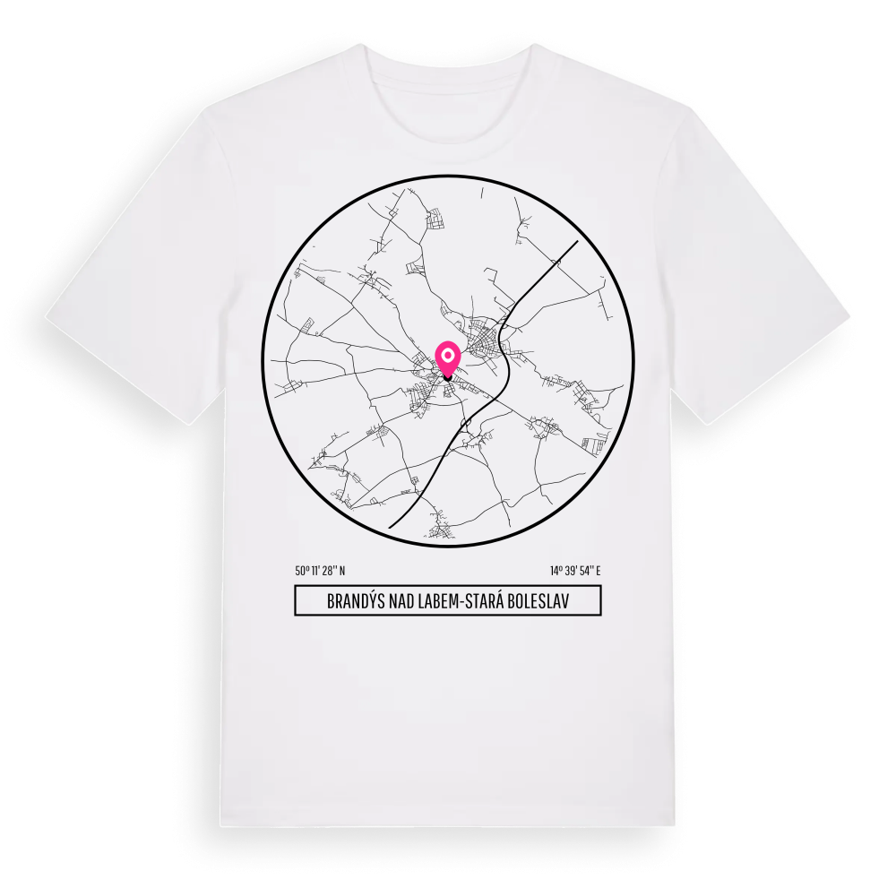 Brandýs nad Labem-Stará Boleslav t-shirt – White, i miljö