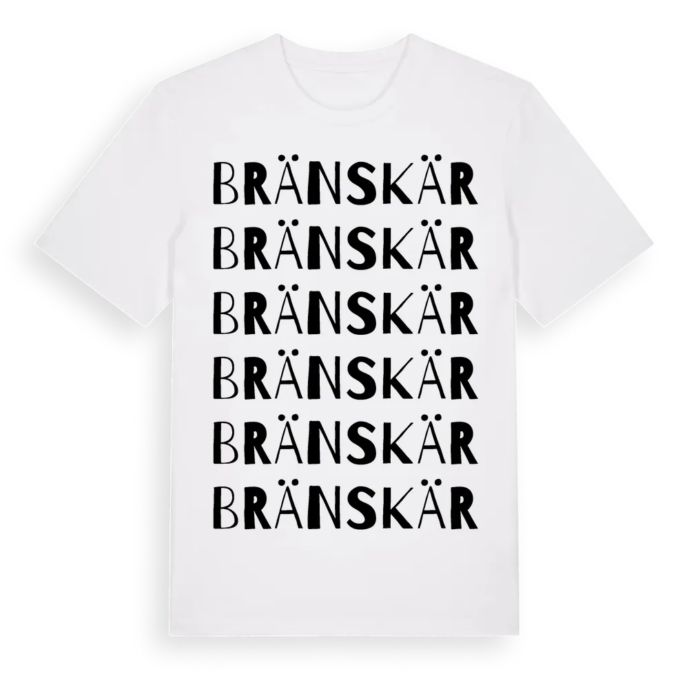 Bränskär ordlek t-shirt i miljö