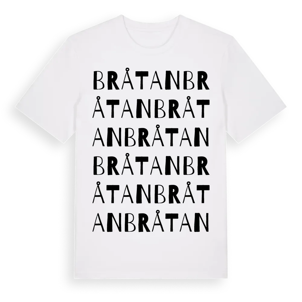 Bråtan ordlek t-shirt i miljö