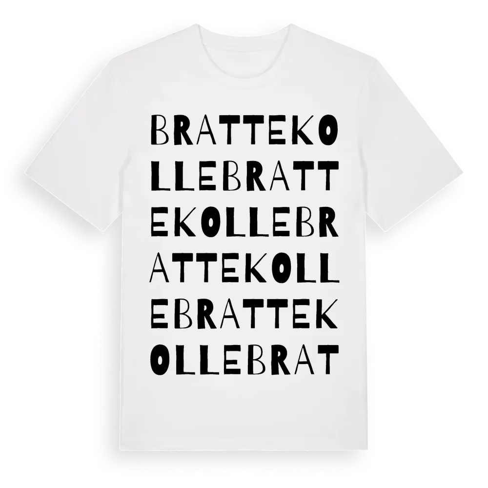 Brattekolle ordlek t-shirt i miljö