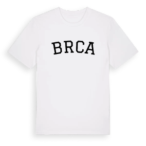 Brca böjd t-shirt – ekologisk bomull t-shirt från Pinshirt