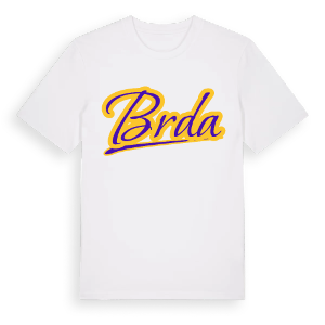 Brda baseball t-shirt – ekologisk bomull t-shirt från Pinshirt
