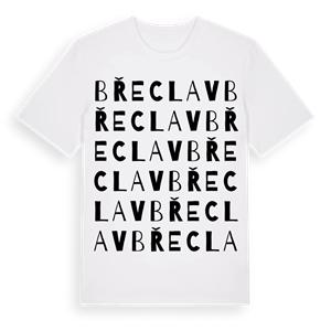 Břeclav ordlek t-shirt – ekologisk bomull t-shirt från Pinshirt