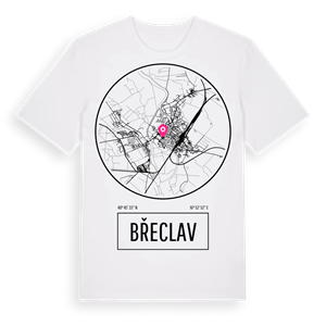 Břeclav t-shirt – ekologisk bomull t-shirt från Pinshirt