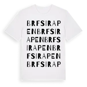Brf Sirapen ordlek t-shirt – ekologisk bomull t-shirt från Pinshirt