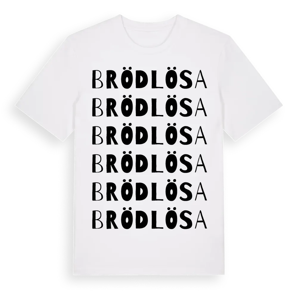 Brödlösa ordlek t-shirt i miljö