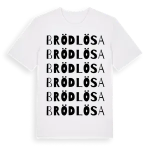 Brödlösa ordlek t-shirt – ekologisk bomull t-shirt från Pinshirt