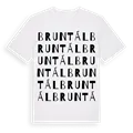 Bruntál ordlek t-shirt