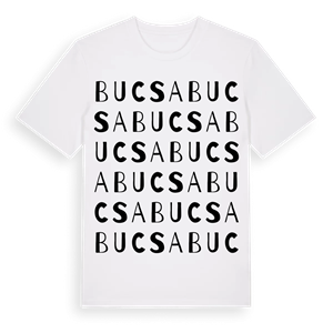 Bucsa ordlek t-shirt – ekologisk bomull t-shirt från Pinshirt