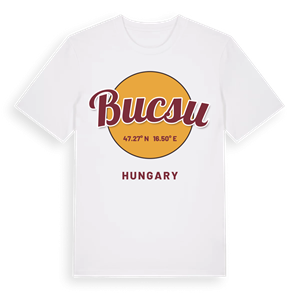 Bucsu cirkel t-shirt – ekologisk bomull t-shirt från Pinshirt