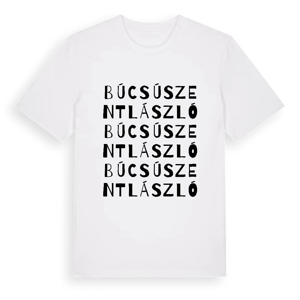 Búcsúszentlászló ordlek t-shirt – White, i miljö