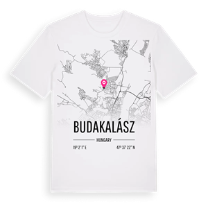 Budakalász karta t-shirt – ekologisk bomull t-shirt från Pinshirt