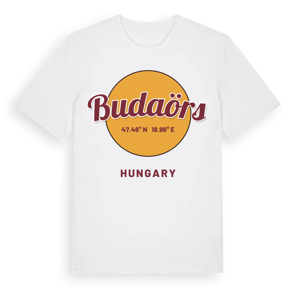 Budaörs cirkel t-shirt – White, i miljö