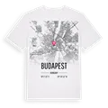 Budapest karta t-shirt