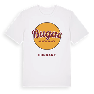 Bugac cirkel t-shirt – ekologisk bomull t-shirt från Pinshirt