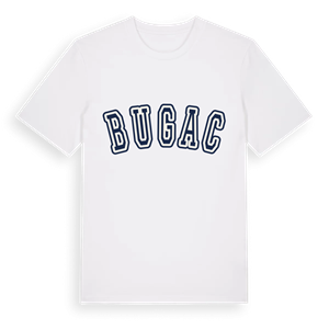 Bugac college t-shirt – ekologisk bomull t-shirt från Pinshirt