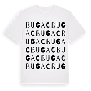 Bugac ordlek t-shirt – ekologisk bomull t-shirt från Pinshirt