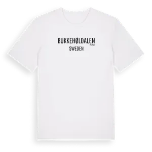 Bukkehøldalen i Sverige t-shirt – ekologisk bomull t-shirt från Pinshirt