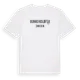 White t-shirt med Bukkeholøfsa i Sverige t-shirt