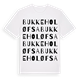Bukkeholøfsa ordlek t-shirt
