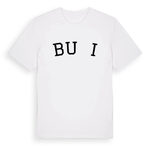 Buļļi böjd t-shirt – ekologisk bomull t-shirt från Pinshirt