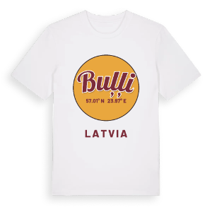Buļļi cirkel t-shirt – ekologisk bomull t-shirt från Pinshirt