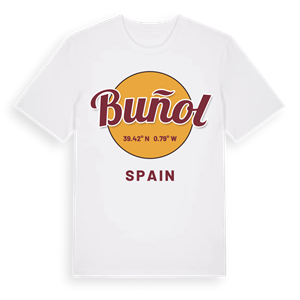 Buñol cirkel t-shirt – ekologisk bomull t-shirt från Pinshirt