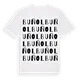 Buñol ordlek t-shirt