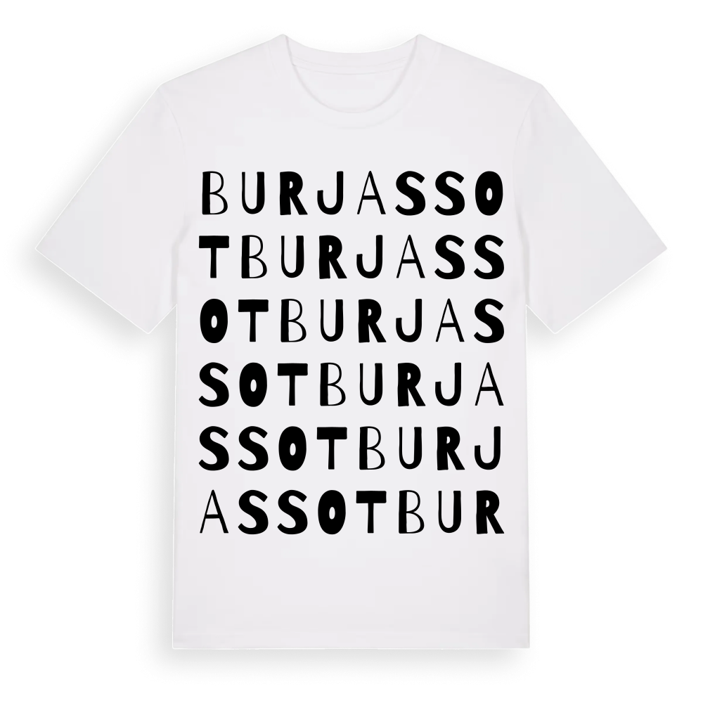 Burjassot ordlek t-shirt – White, i miljö