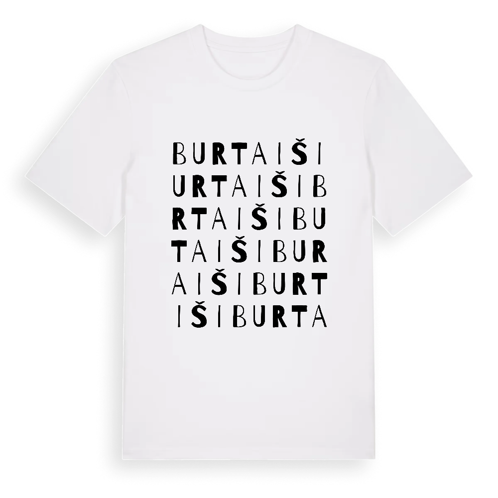 Burtaiši ordlek t-shirt – White, i miljö