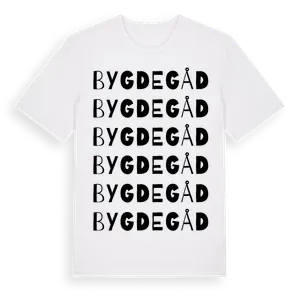 Bygdegåd ordlek t-shirt – ekologisk bomull t-shirt från Pinshirt